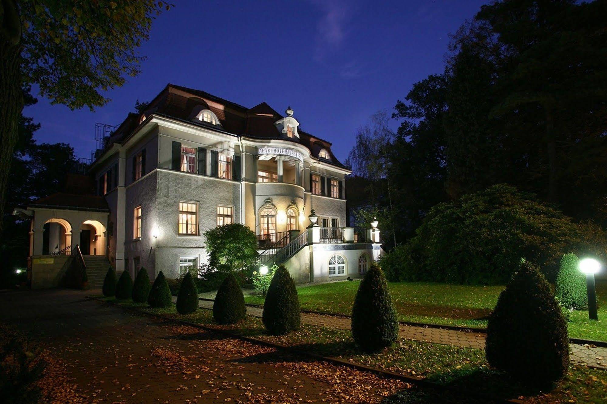 Aparthotel Villa Freisleben Dresden Bagian luar foto
